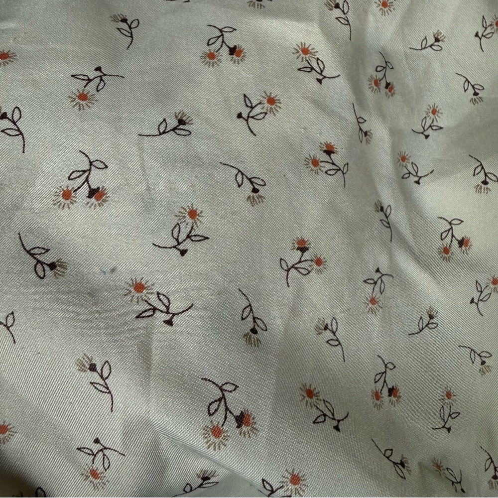 Vintage Sears Floral Button Shirt Mens L (Estimated) Loose Fit Disco 70s - Picture 6 of 13